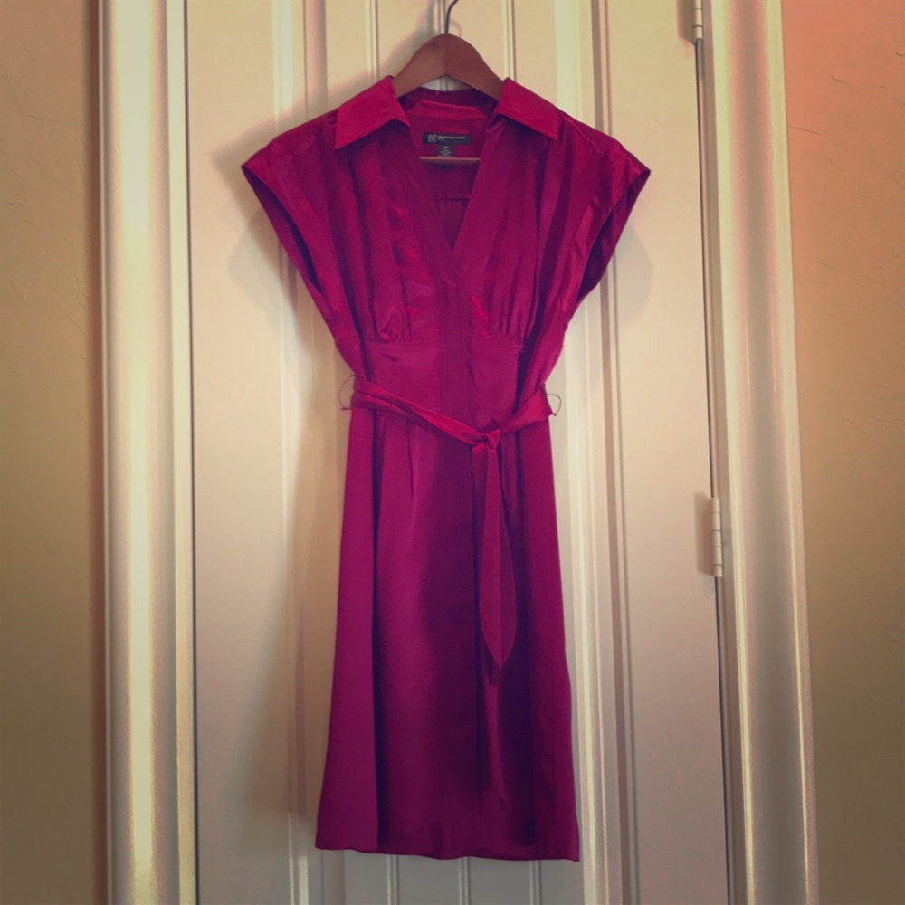 Fuchsia dress - petite
